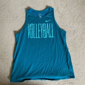 Nike dry fit volleyball tank top